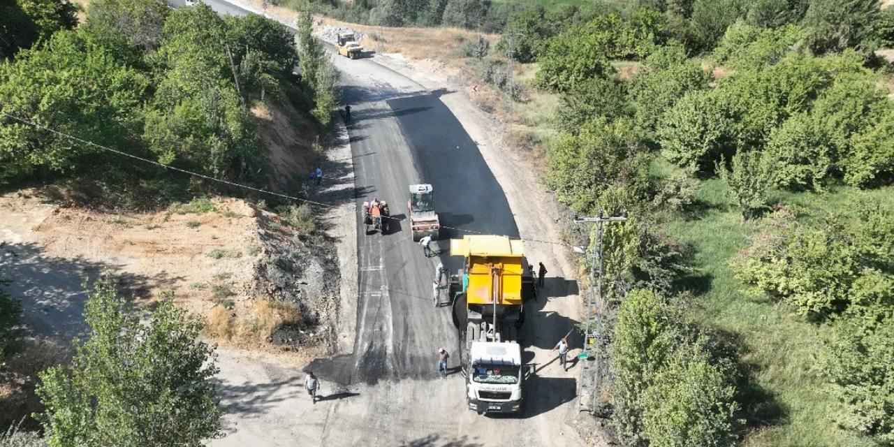 Malatya Şahnahan'da altyapı çalışmaları sürüyor