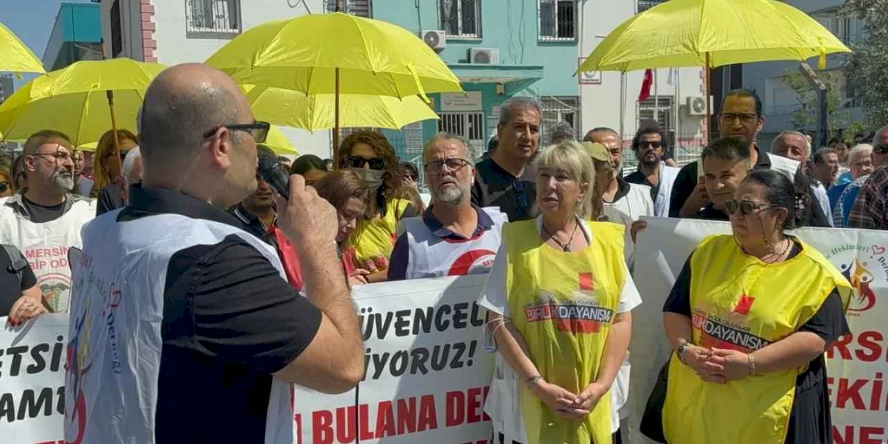 Aile Hekimleri Mersin'den seslendi: Şiddetsiz güvenli ortamda çalışmak istiyoruz