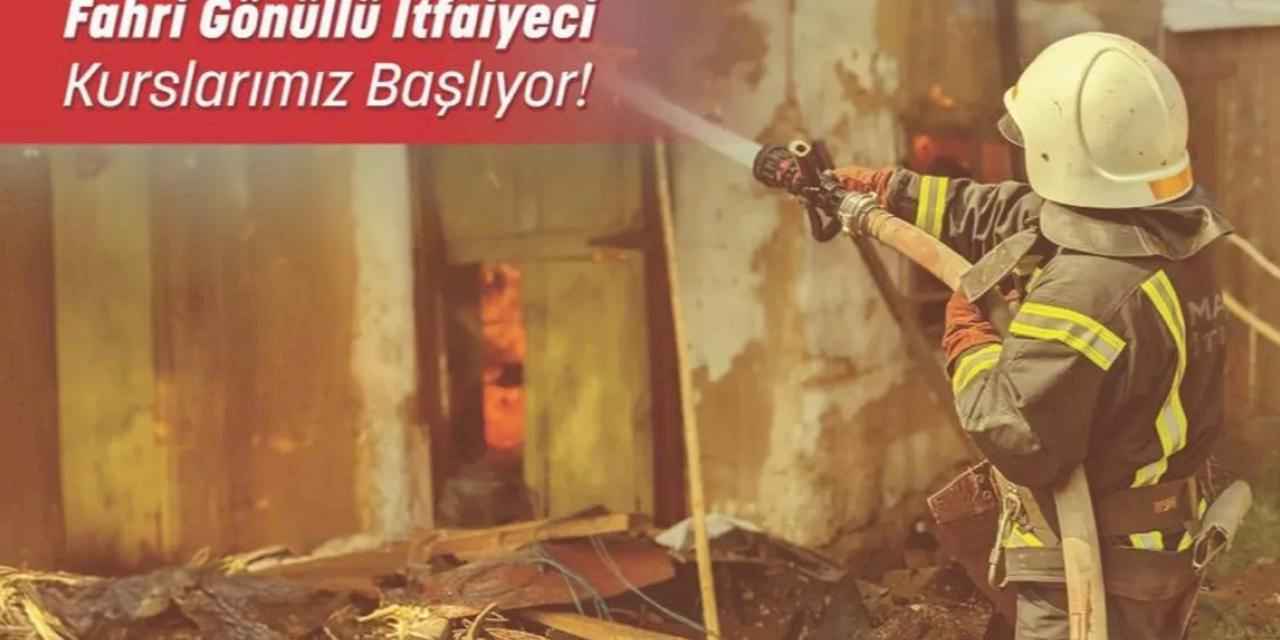 Manisalılara 'gönüllü itfaiyecilik' daveti