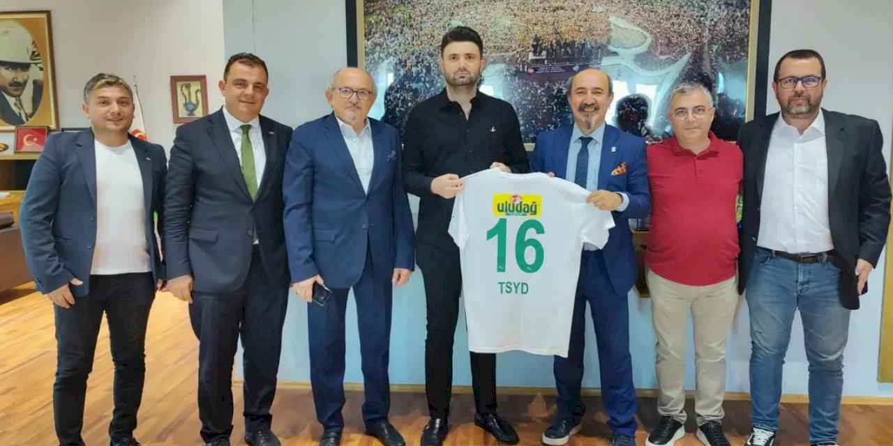 TSYD Bursa’dan Bursaspor’a ziyaret