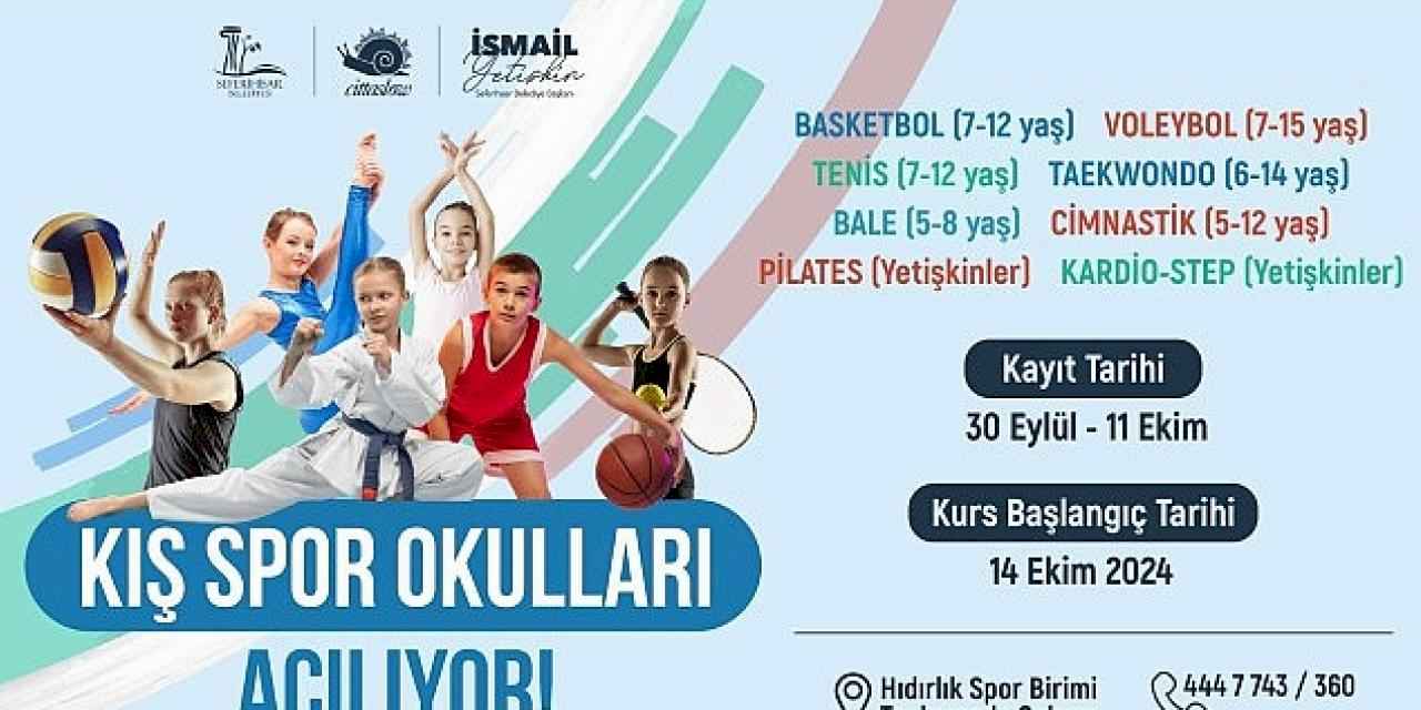 Seferihisar'da Kış Spor Okulları heyecanı başlıyor