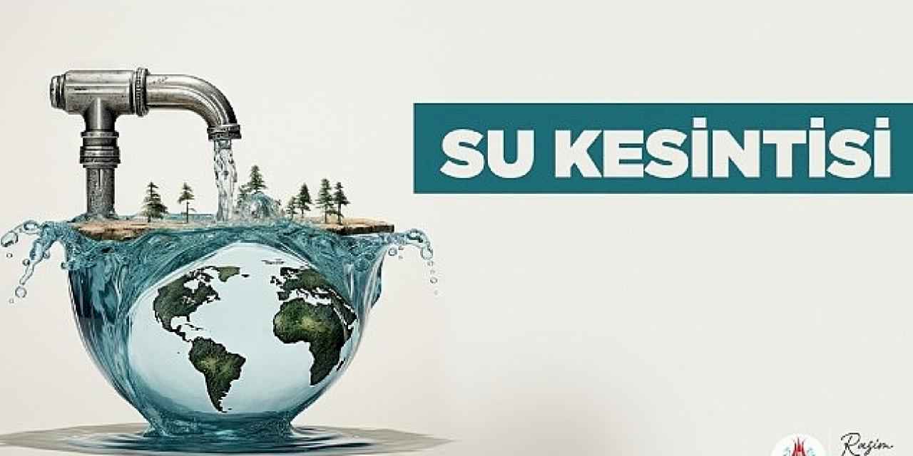 Nevşehir'de Su Kesintisi