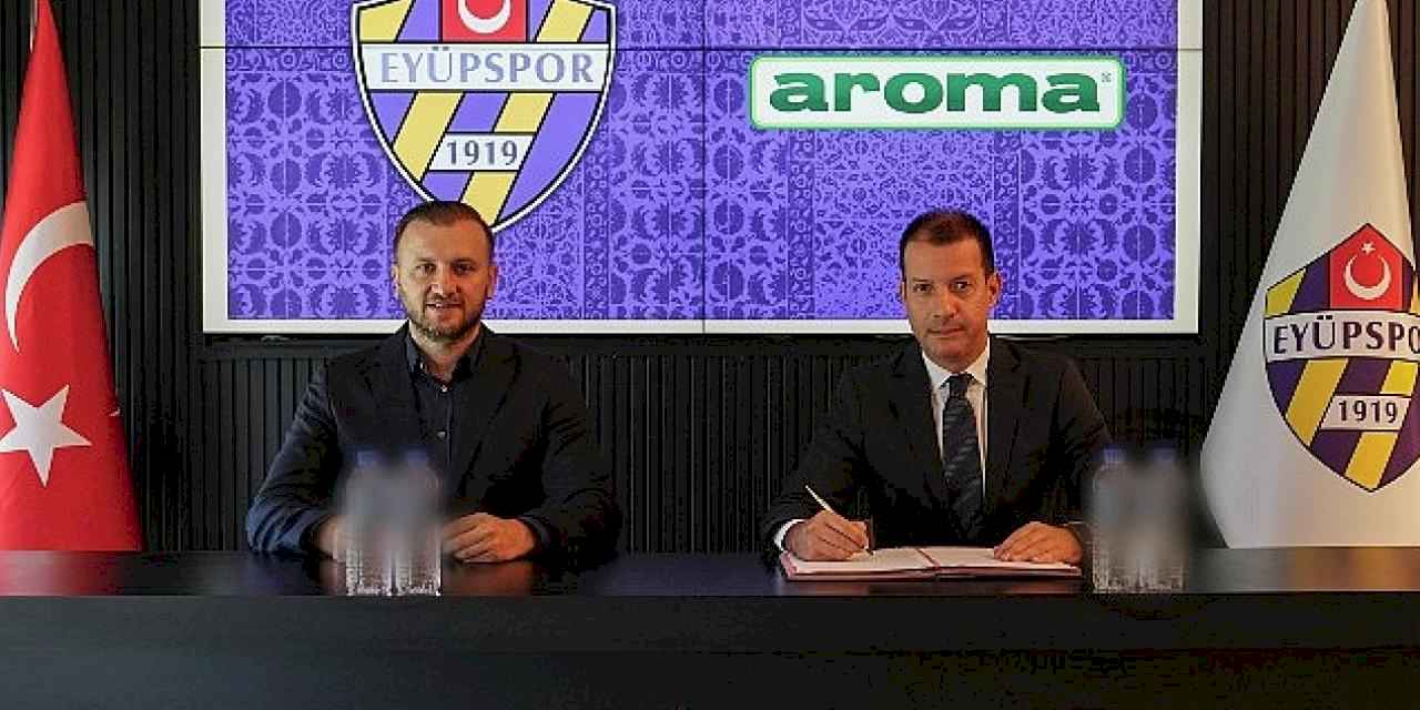 Aroma, Eyüpspor'a Sponsor Oldu