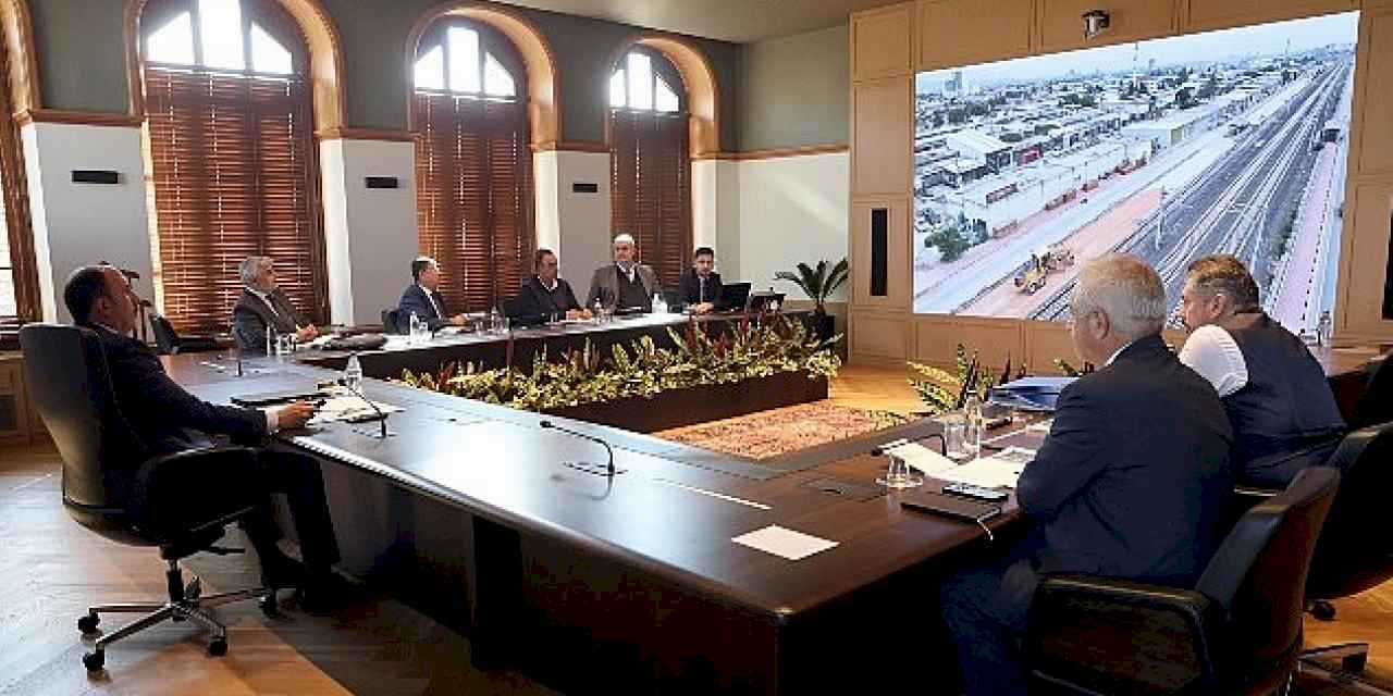 Başkan Altay Banliyö Hattında Çalışmaların Yoğun Şekilde Sürdüğünü Açıkladı