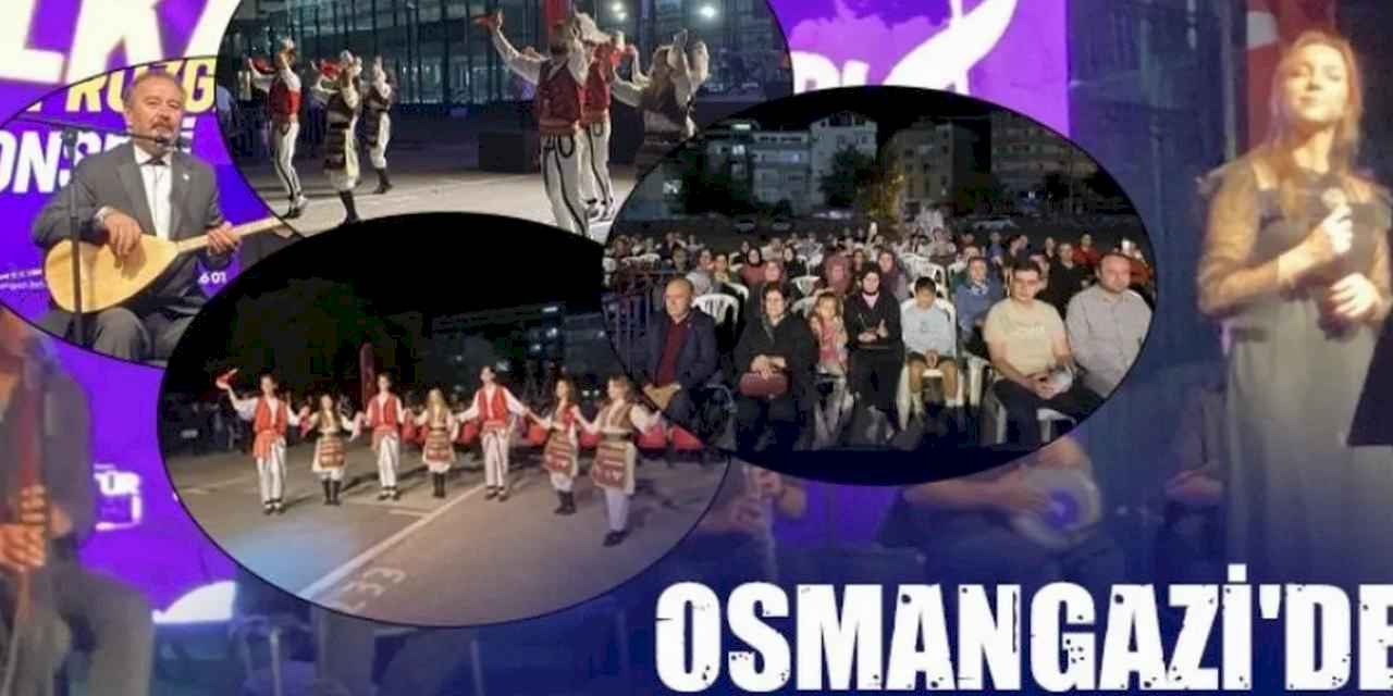 Osmangazi'de Balkan rüzgarı esti