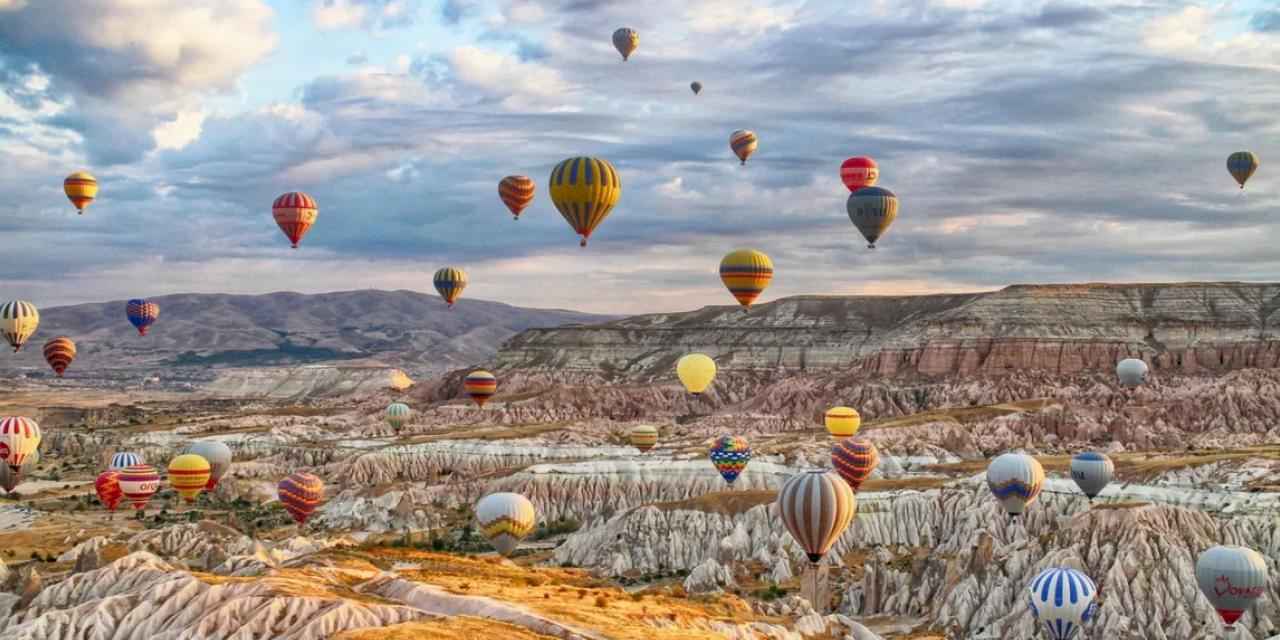 Sıcak hava balonları rekora uçtu!