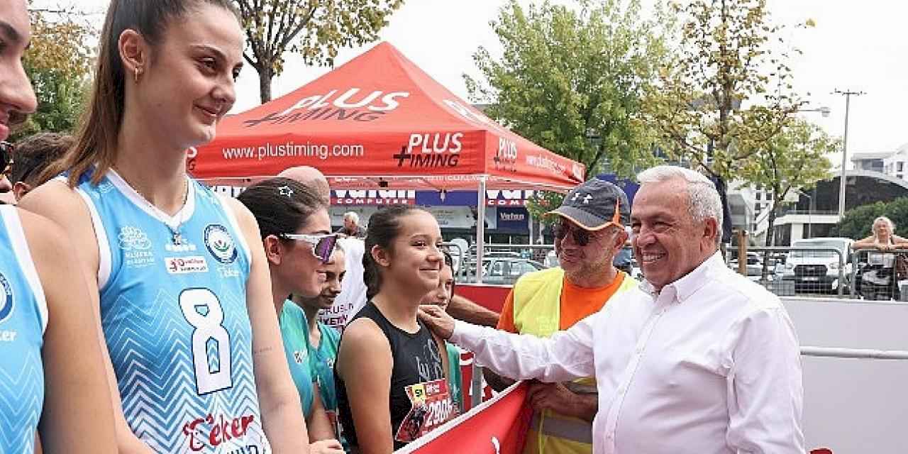 Başkan Şadi Özdemir 'Eker I Run' heyecanına ortak oldu