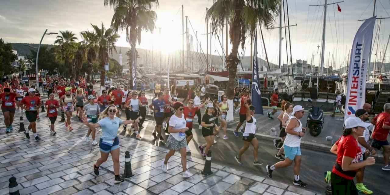 Bodrum Yarı Maratonu koşuldu