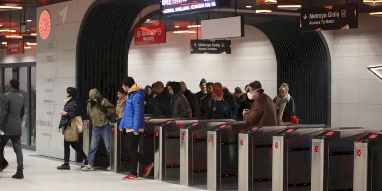 Gayrettepe-İstanbul Havalimanı metro hattı günlük yolcu rekorunu kırdı