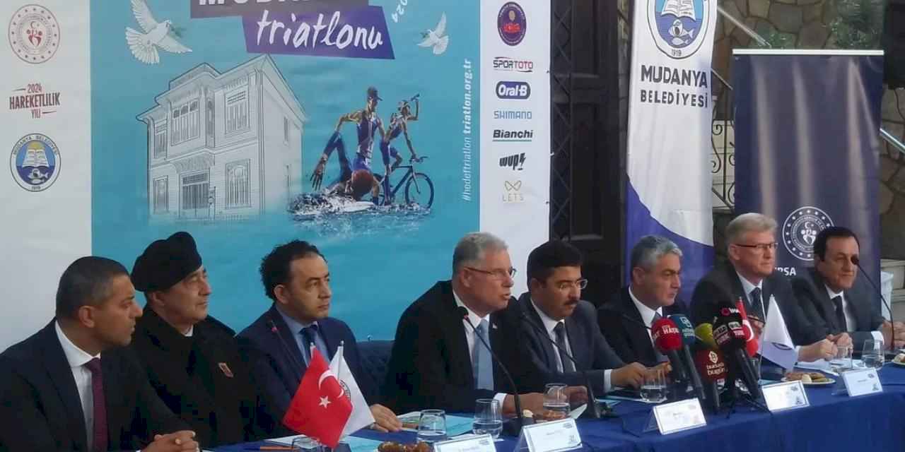 Triatlon Türkiye Kupası Mudanya'da yapılacak