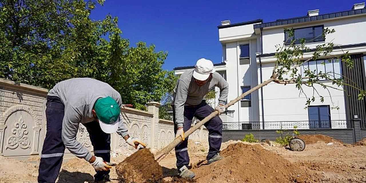 Selçuklu'da Yeşil Doku Güçlendiriliyor