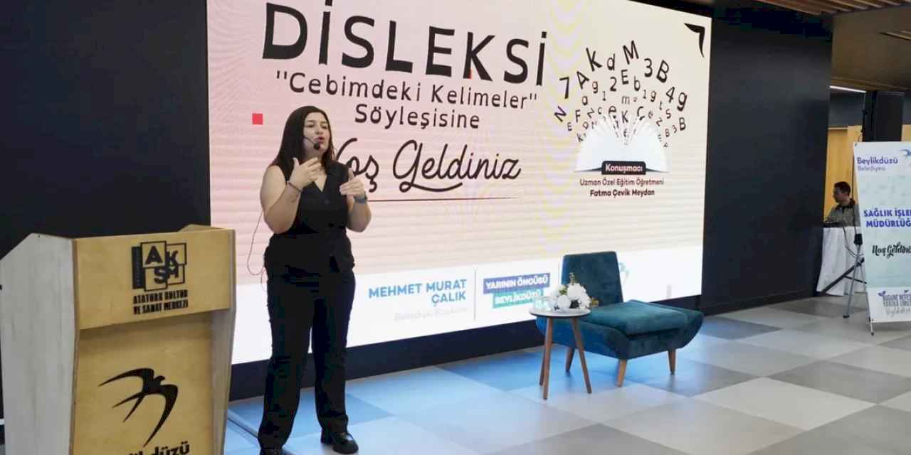 Beylikdüzü’nde “Disleksi:Cebimdeki Kelimeler” söyleşisi