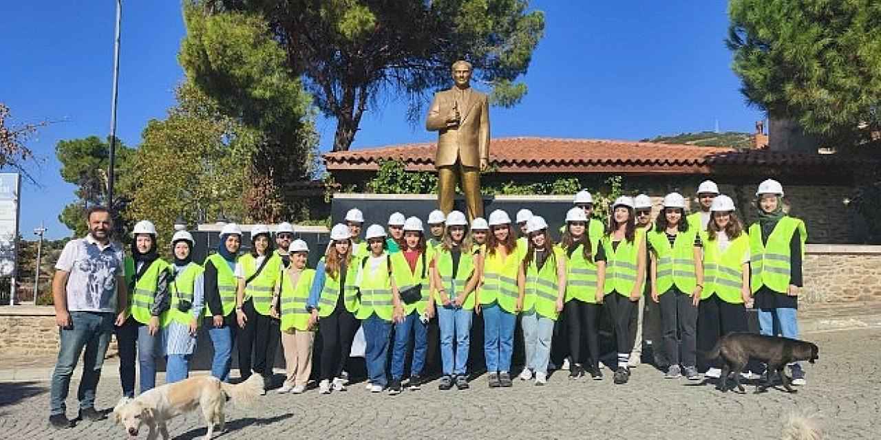 KTÜN Mimarlık Öğrencileri Ödemiş ve Birgi Evleri İçin Çalışıyor