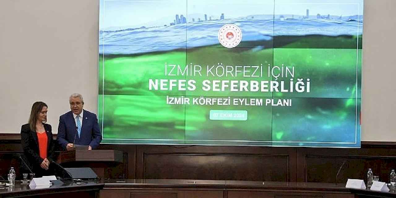 İzmir Körfezi'ne Nefes Aldıracak 'Acil ve Kısa Vadeli Eylem Planı' Açıklandı