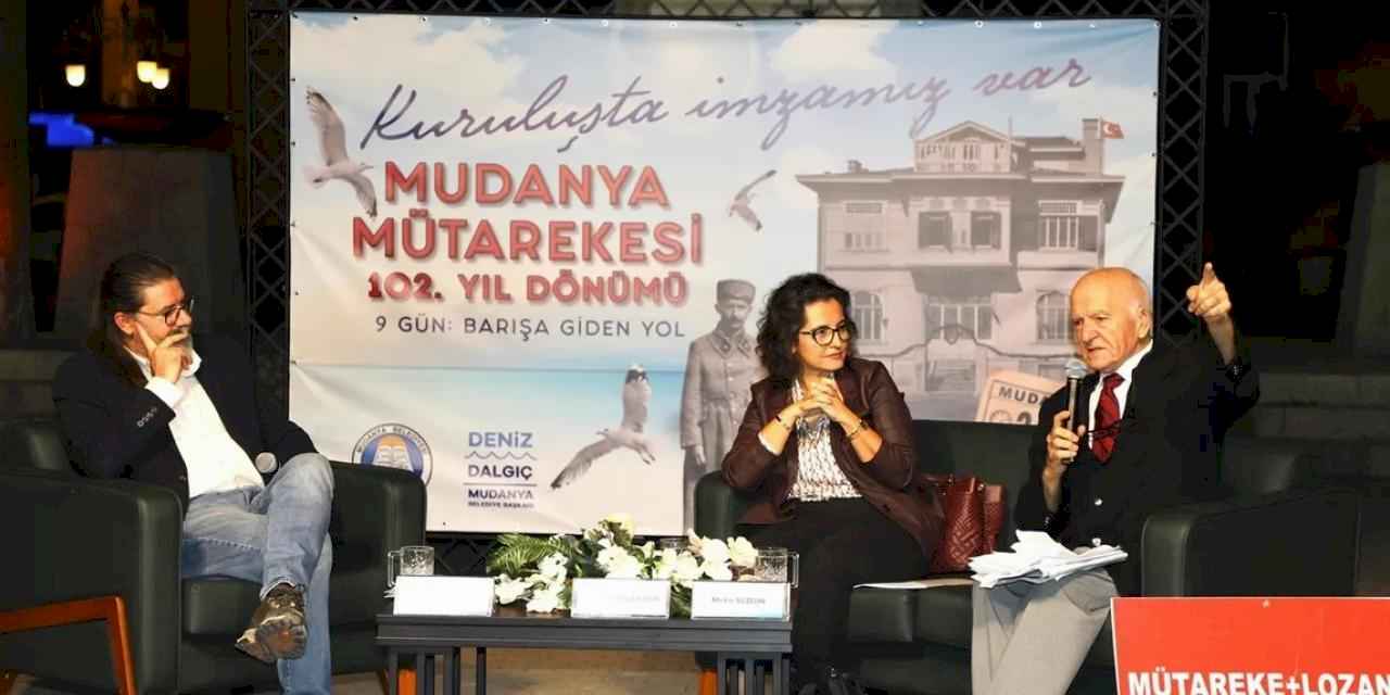 Mütareke Günleri söyleşi ile Mudanyalılar zaman yolculuğuna çıktı