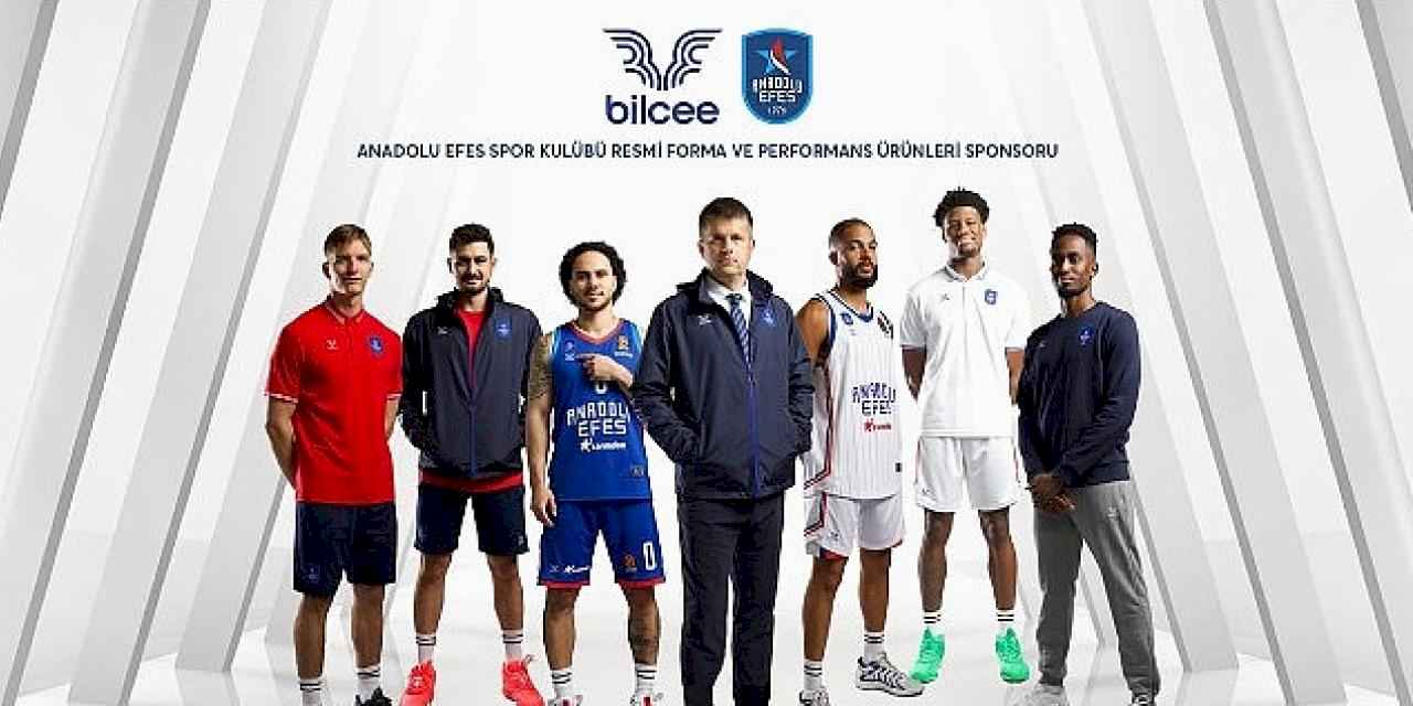 Anadolu Efes'in yeni sezon formaları Basketbol Gelişim Merkezi'nde Bilcee standında taraftarlarla buluşacak