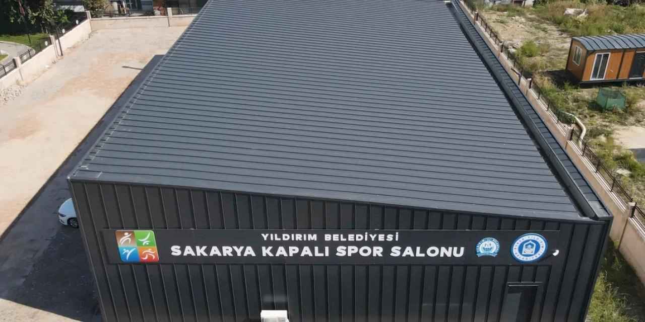 Yıldırım'da Sakarya Kapalı Spor Salonu açılışa hazırlanıyor