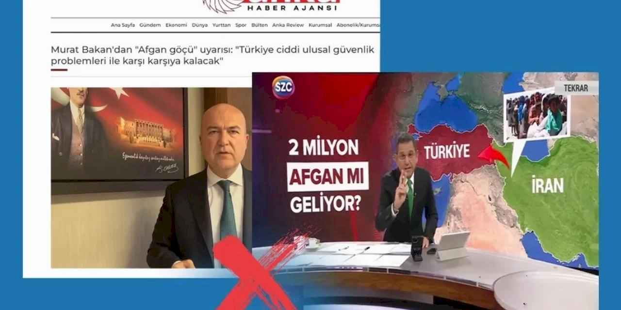 'Afganlar sınırdan geçiyor' iddialarına İletişim'den yalanlama