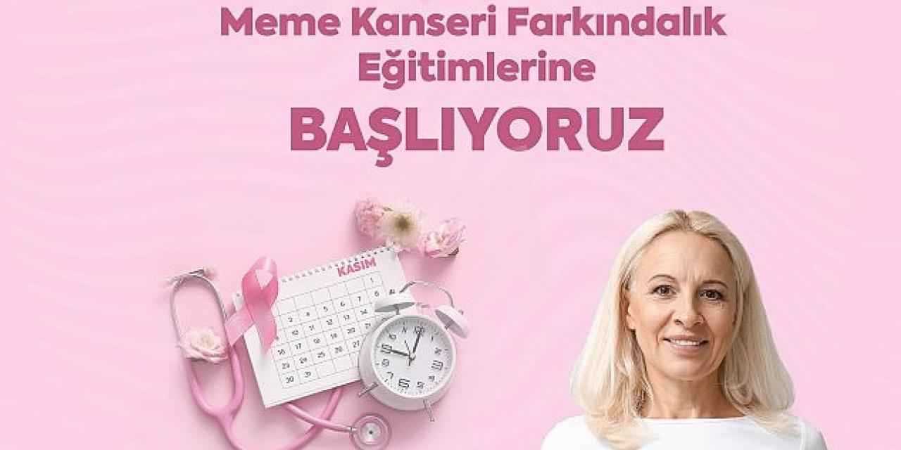 Büyükşehir'den Meme Kanseri Farkındalık Eğitimi