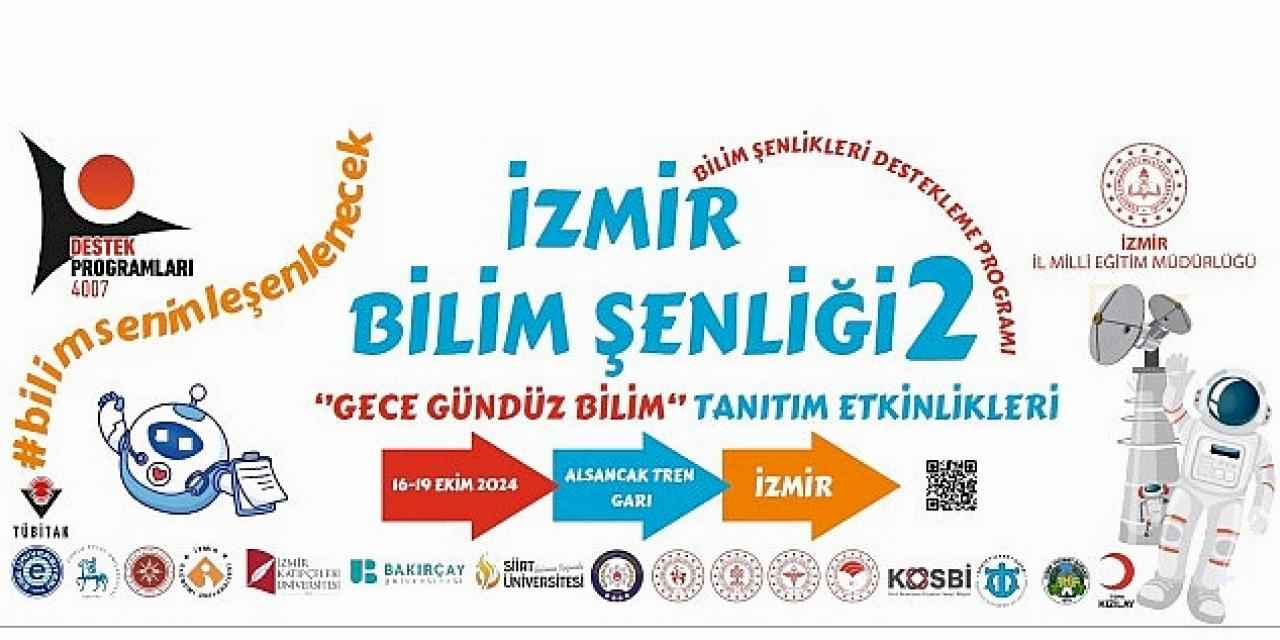 TUBİTAK 4007 İzmir Bilim Şenliği 2: Gece Gündüz Bilim