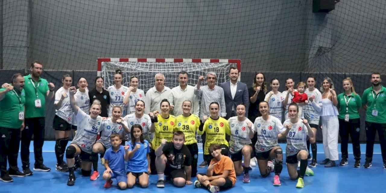 Bursa Büyükşehir EHF Avrupa Kupası'nda turladı!