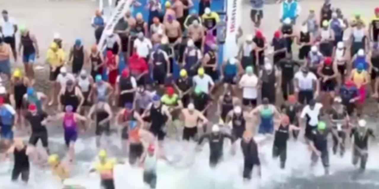 Mudanya'da triatlon coşkusu