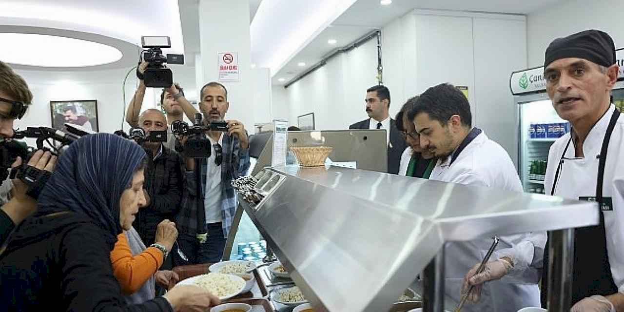 Çankaya'dan bir ilk daha... Çankaya Kent Lokantası açıldı