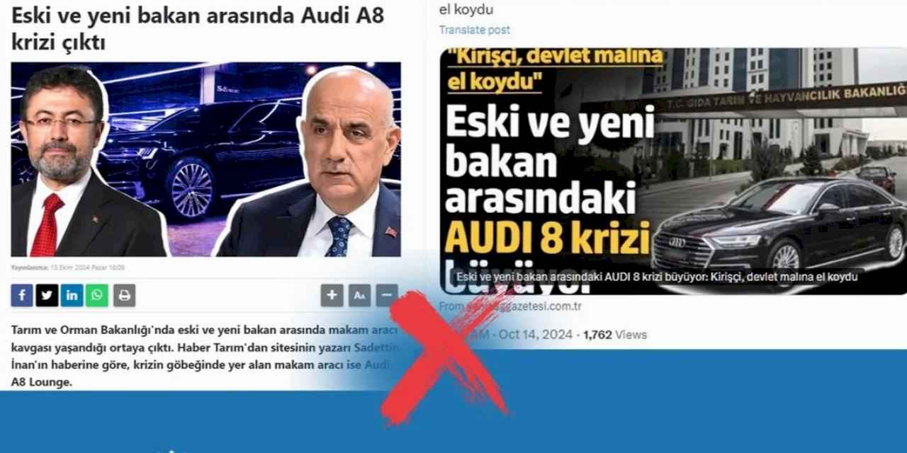 Araç krizi iddiası doğru değil!