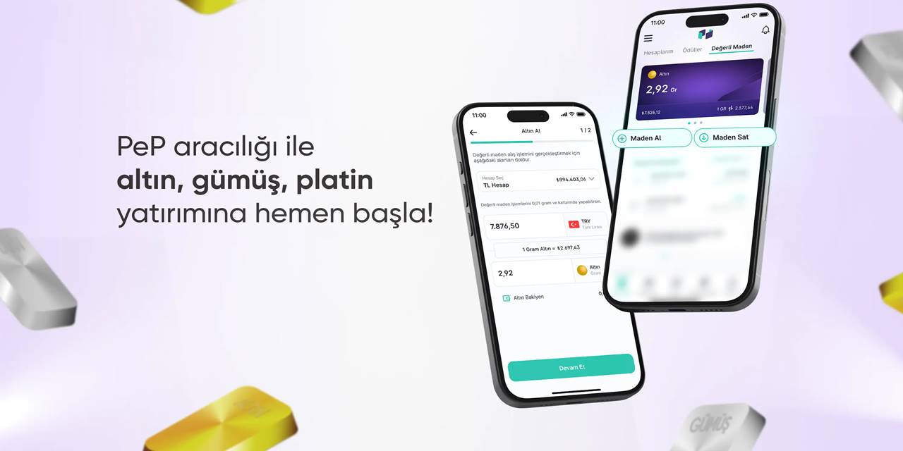 PeP ile Değerli Madenlere Yatırım Çok Kolay