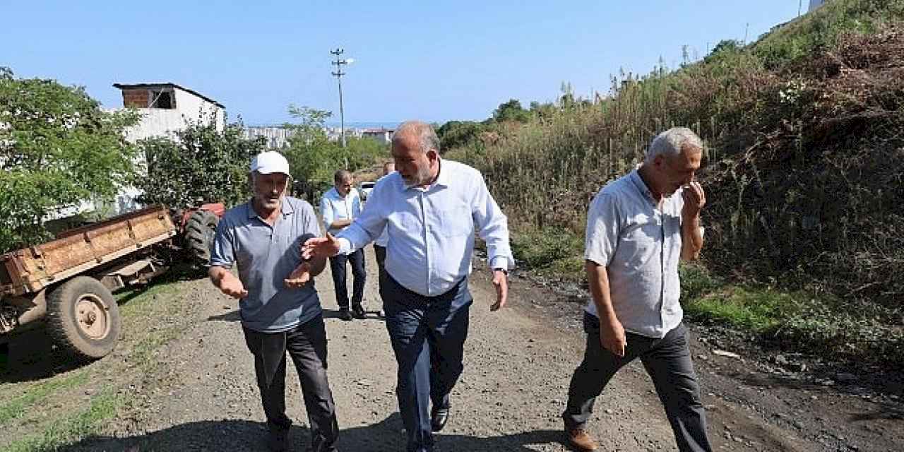 Başkan İbrahim Sandıkçı'dan Sahada Takip