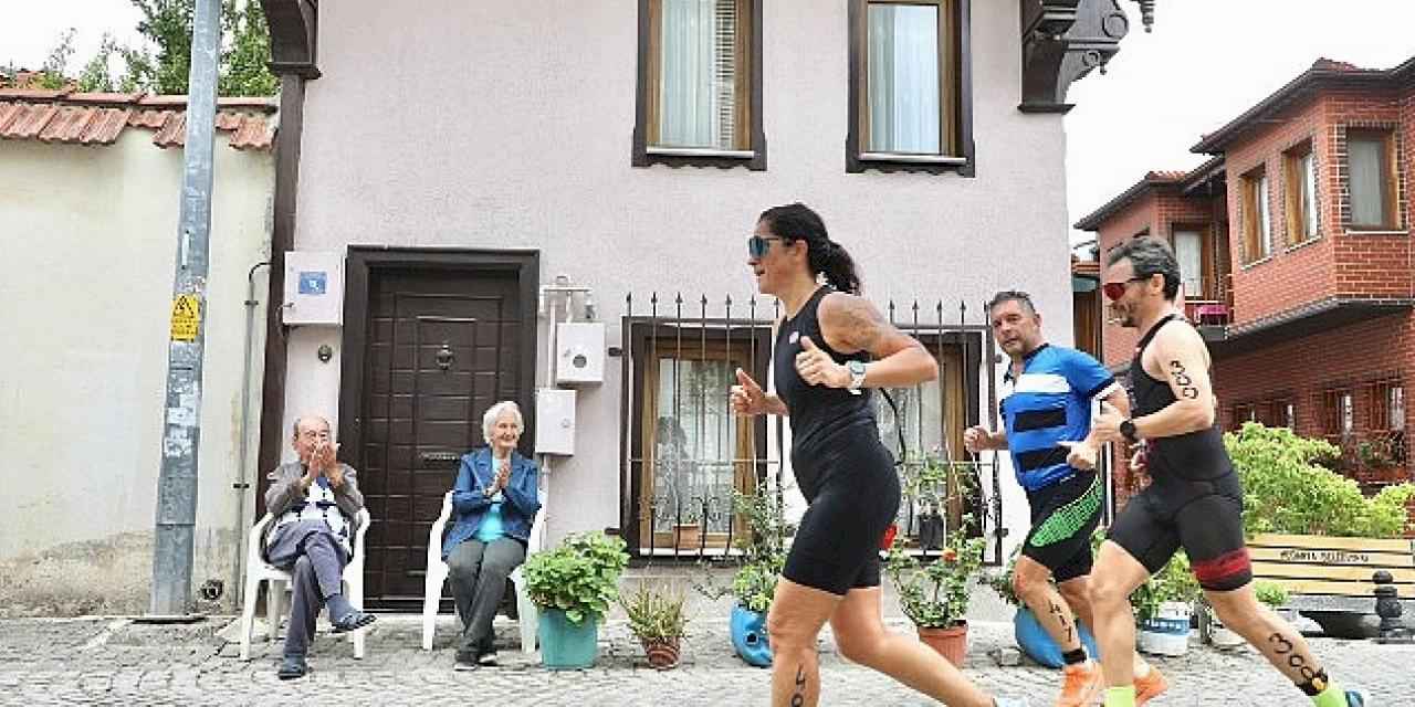 Mudanya Triatlon Finalleri'ne rekor katılım sağlandı.