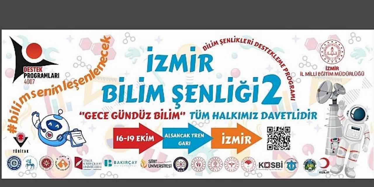 İzmir'de Bilim ve Teknoloji Rüzgârı: TÜBİTAK 4007 Bilim Şenliği-2 Gece-Gündüz Bilim Başlıyor.