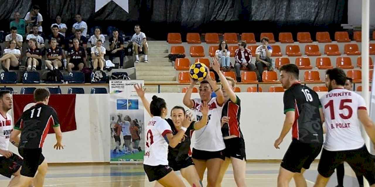 Kemer'de korfbol heyecanı