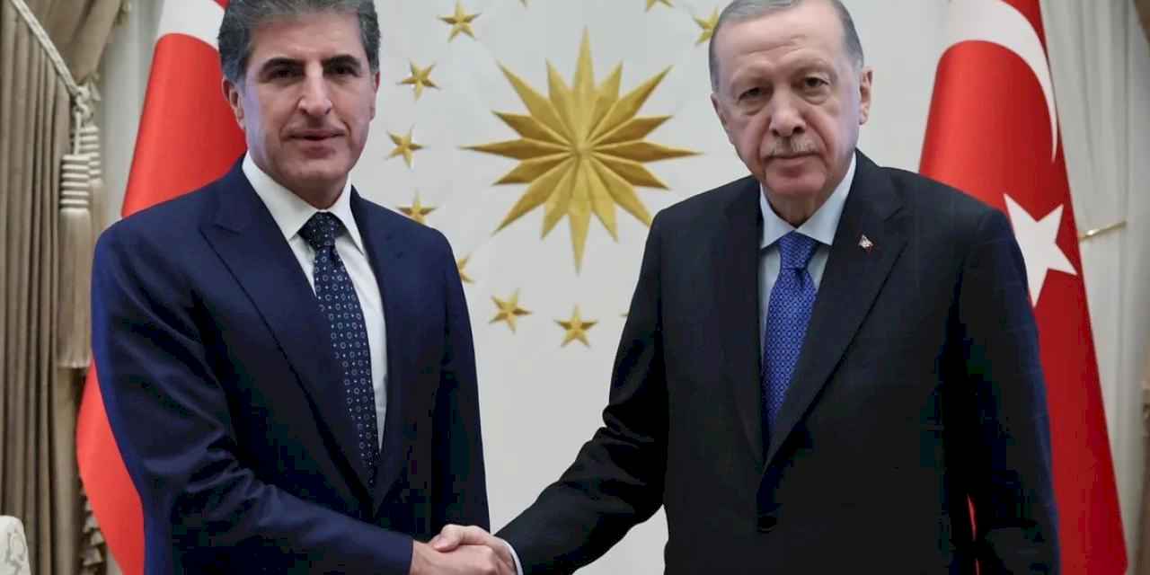 Cumhurbaşkanı Erdoğan Barzani ile görüştü