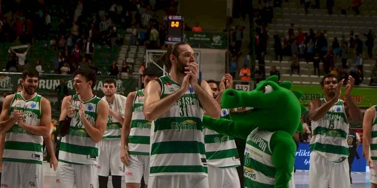 Bursaspor'dan FIBA Europe Cup'ta  ilk galibiyet