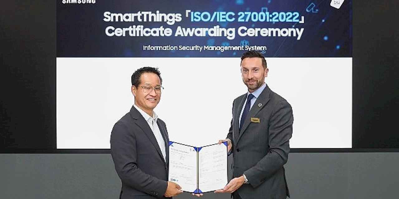 Samsung Electronics'in SmartThings platformu ISO 27001 sertifikası aldı