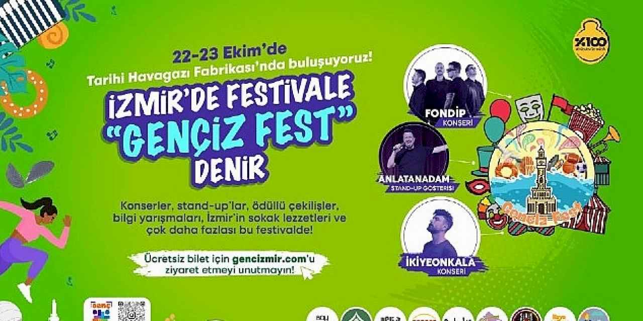 İzmir'de gençlik ve yaratıcılık rüzgarı estirecek Gençİz Fest başlıyor