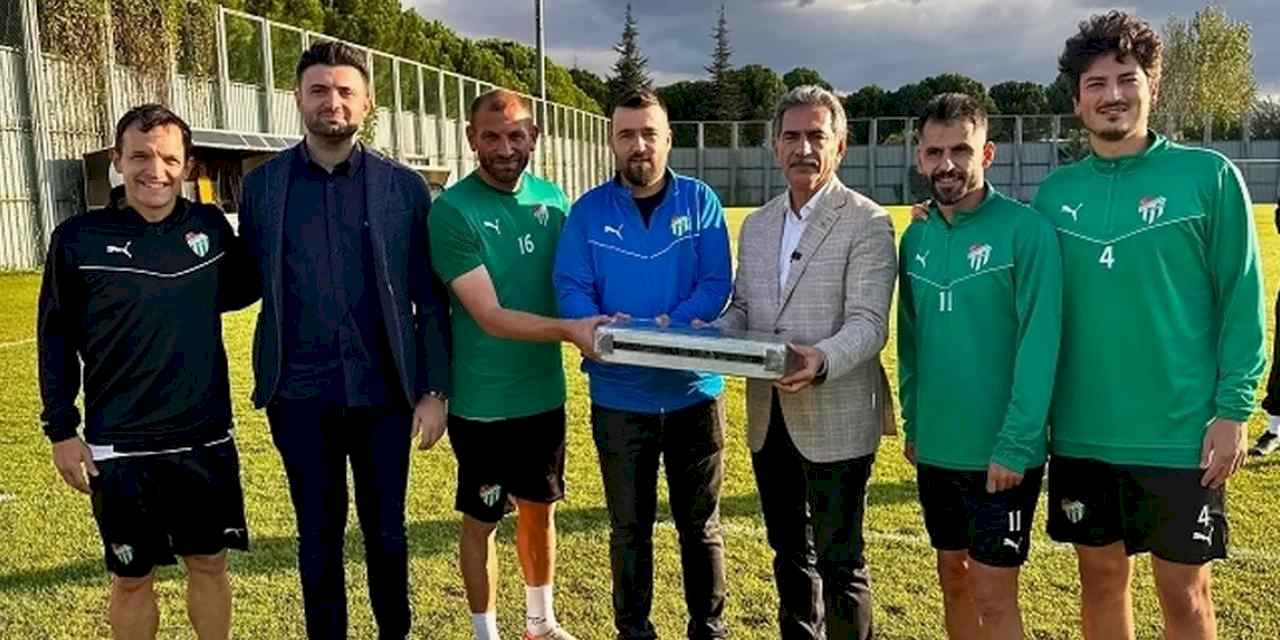 Bursa Gemlik'ten Bursaspor'a destek ziyareti