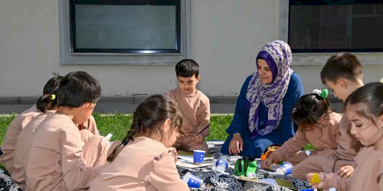 Selçuklu'da Hatice Hatun Çocuk Mektebi çocukların gözdesi olmaya devam ediyor 