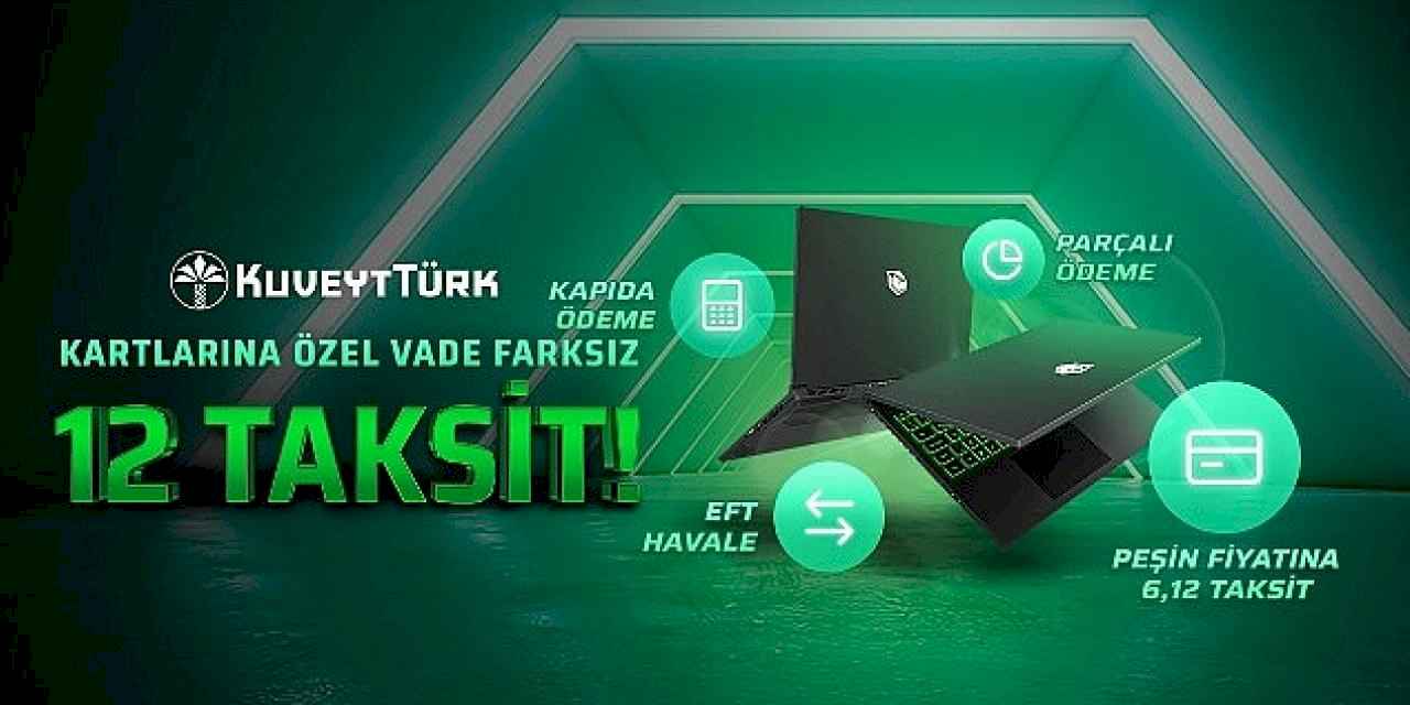 Hayalini kurduğunuz oyun canavarına vade farksız 12 taksitle ve kolay ödeme seçenekleriyle sahip olun!