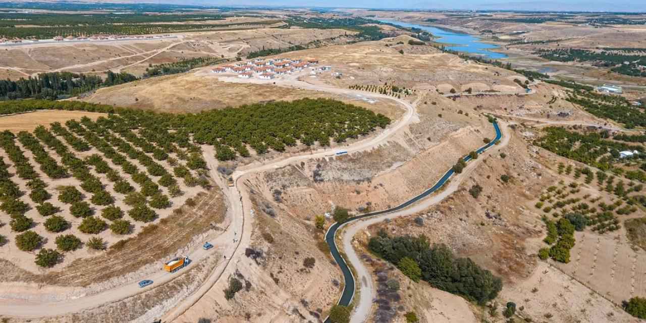 Malatya kırsalına MASKİ'nin altyapısı sürüyor... Depremler sonrası altyapı yenileniyor