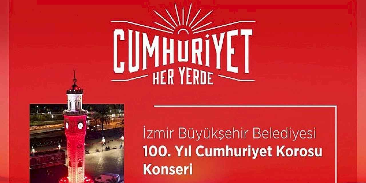 Cumhuriyet Bayramı'na özel 100. Yıl Cumhuriyet Korosu konseri