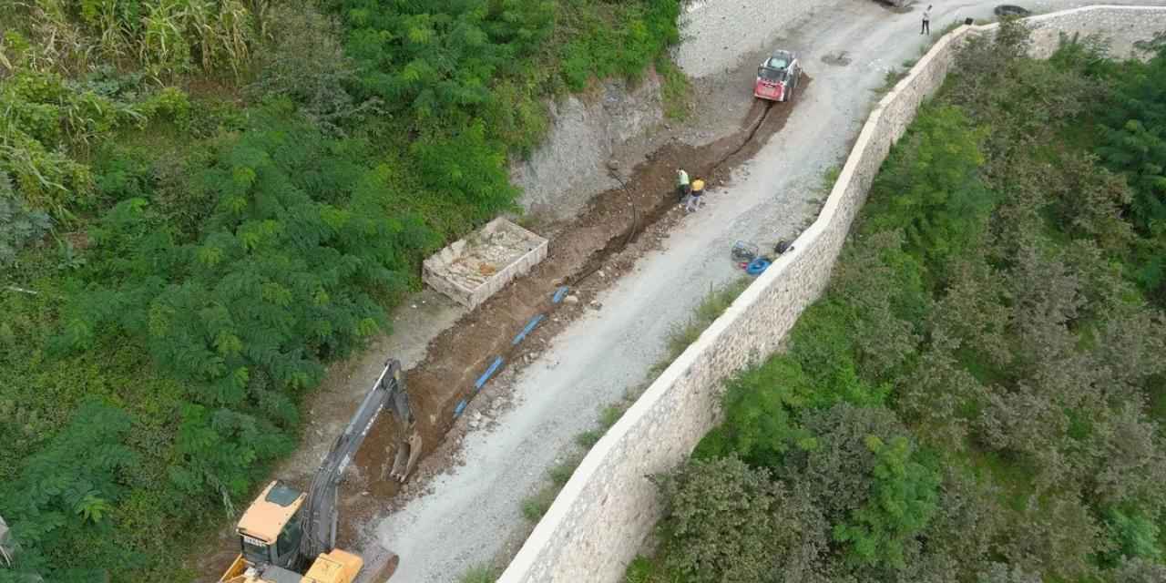 2 mahallede içme suyu sorunu tarih oldu