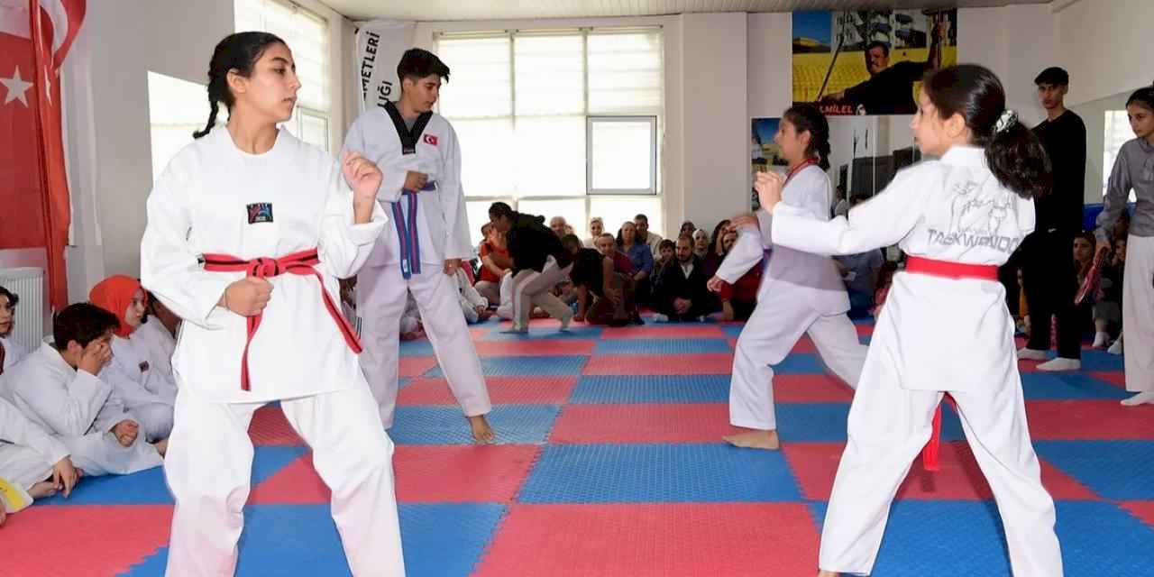 Malatya'da taekwondocuların kuşak heyecanı