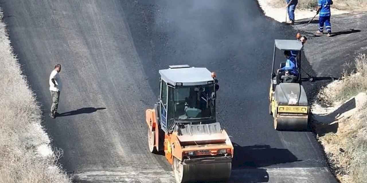 İZBETON ekipleri Bozdağ Kayak Merkezi'nin yolunu yeniledi