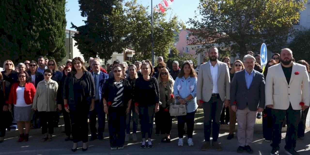 Ahmet Taner Kışlalı Güzelbahçe’de anıldı