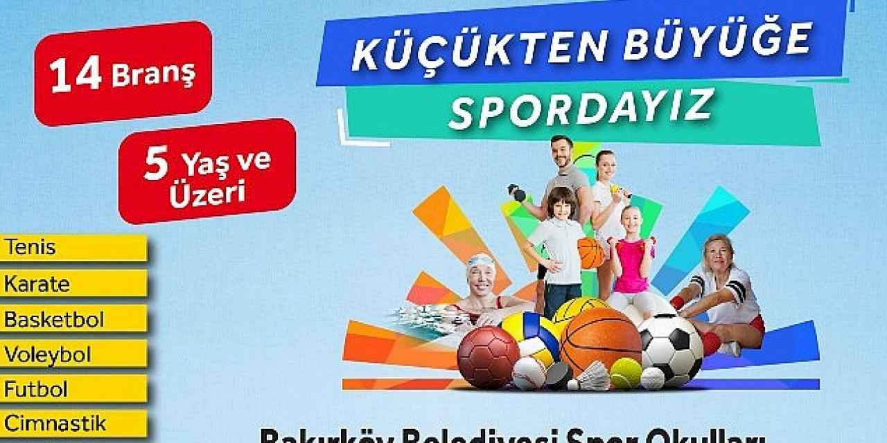 Bakırköy Belediyesi'nin Kış Spor Okulları Kayıtları Devam Ediyor