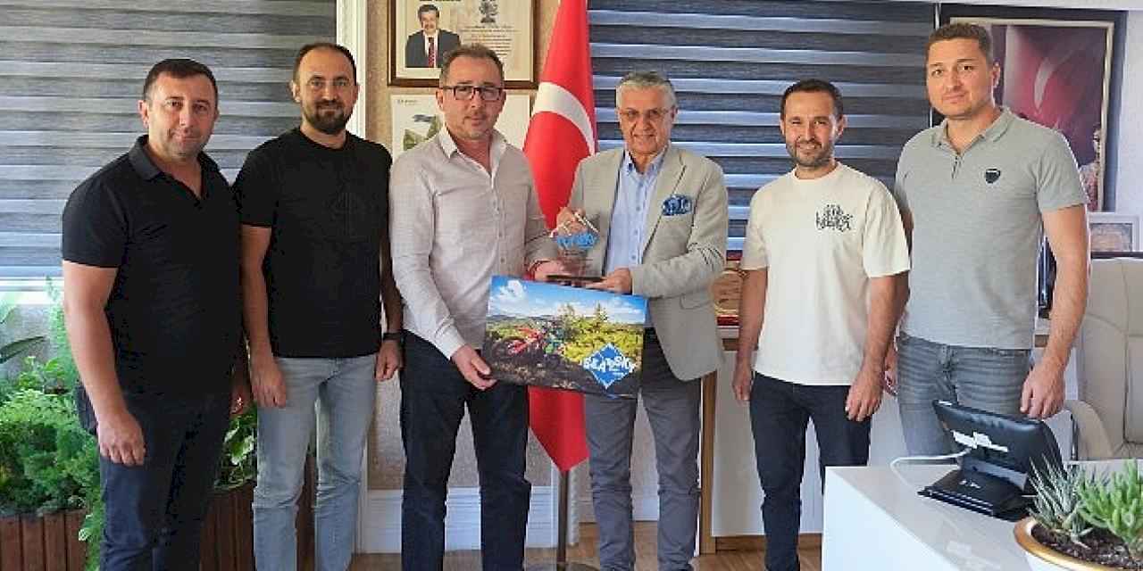 KEMK Başkanı Özdemir'den Başkan Topaloğlu'na teşekkür ziyareti