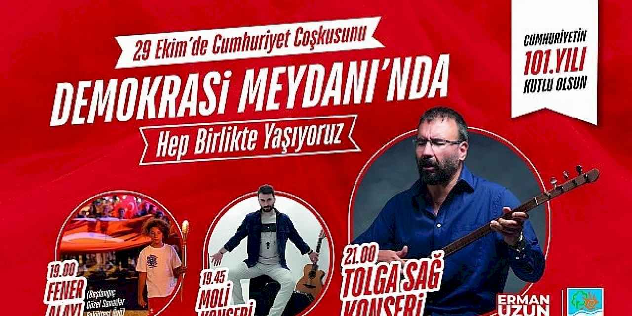 Narlıdere'de Cumhuriyetin 101'inci Yaşı Coşkuyla Kutlanacak