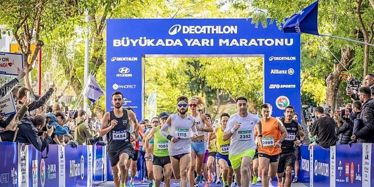 Decathlon Büyükada Yarı Maratonu Rekor Katılımla Tamamlandı